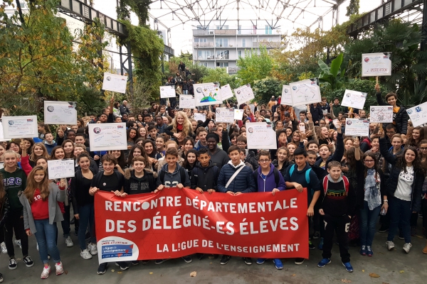 La rencontre des délégués élèves, lundi 14 novembre 2016